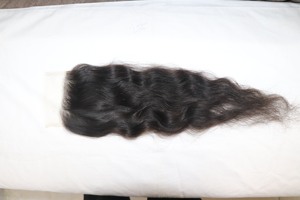 ปิดลูกไม้5x5 | 100% ผมอินเดียดิบ