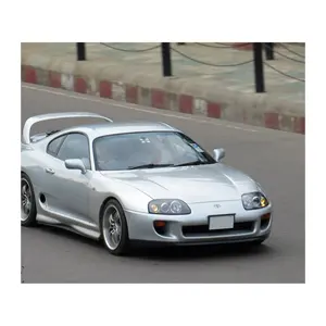 도요타 supra mk4 탄소 섬유 에어로 풀 키트 앞 범퍼 립 사이드 스커트 디퓨저 스포일러