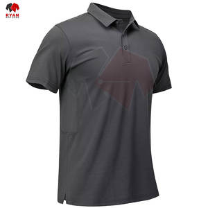 Camiseta Polo para Hombre OEM y ODM, Tejido Transpirable y Cómodo, Logotipo Personalizado, Venta al por Mayor Directa de Fábrica - Product Image 3