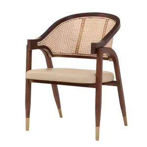 Silla de madera gris negra, silla de comedor de tela popular, sillas de comedor de escritura de madera maciza