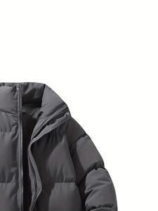 Chaqueta de invierno impermeable de alta calidad para hombre, decoración de piel de cuero ligera Regular, superventas, soplador de burbujas para exteriores - Product Image 4