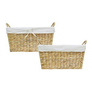 CESTA DE VENTA Diseño ecológico: Transformación de espacios con cesta de jacinto de agua Exportación desde Vietnam - Product Image 1