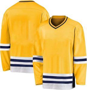 Camiseta personalizable de hockey sobre hielo por sublimación de secado rápido con bordado 100% poliéster 180g tela transpirable hecha en Pakistán - Product Image 4
