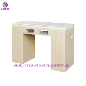 2024 mesa de salón de manicura de lujo moderna con cajón de almacenamiento diseño de lujo ligero para salones de belleza - Product Image 2