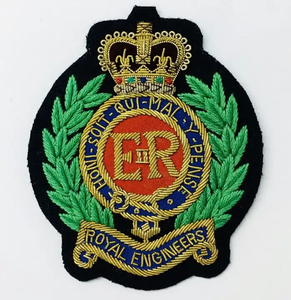 2023 alta calidad personalizada hecha a mano Blazer insignia lingote alambre hecho a mano bordado según la demanda del OEM - Product Image 3