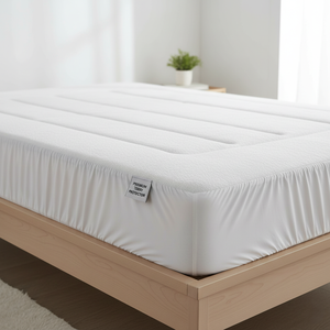Protège-matelas en coton éponge hypoallergénique de qualité supérieure imperméable et lavable en machine pour l'hygiène quotidienne à la maison - Product Image 1