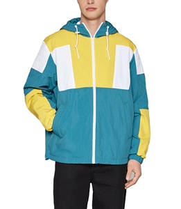 Latest Design Custom Logo Men's Windbreaker Jacket <b>Top</b> Quality Breathable Material Comfortable Jacket With Custom sizecolor - Product Image 3