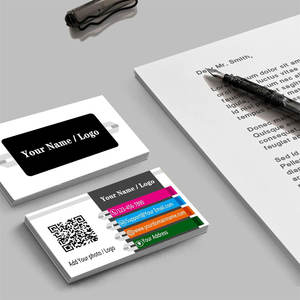 Venta al por mayor innova tus impresiones tarjetas de visita personalizadas para profesionales tarjetas de cliente de buena calidad - Product Image 5
