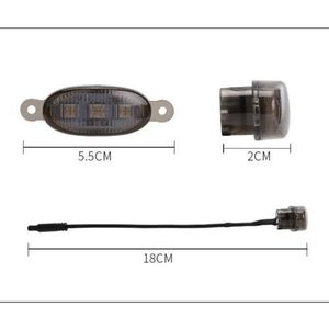 4 pezzi 64 colori griglia luci a LED Kit centro griglia illuminazione decorativa a LED per Auto prodotto Premium prestazioni - Product Image 2