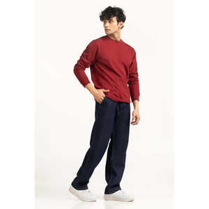 Camiseta Deportiva de Algodón/Bambú de Corte Regular, Holgada, con Estampado Sólido, Talla Grande, Modelo MN-TS-WS25-033 - Product Image 5