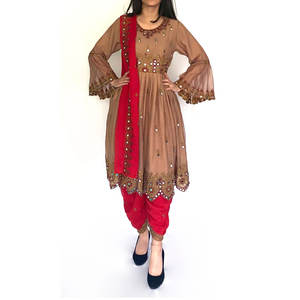 Vestido tradicional Afghani hecho a mano, el mejor Material hecho a mano, precio barato - Product Image 3