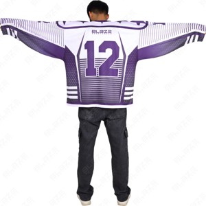 Jersey de Hockey sobre Hielo con Impresión Digital Personalizada, Bordado, Colores y Logotipo Personalizados, 100% Poliéster, Nuevo Estilo - Product Image 1