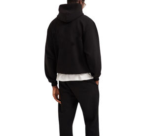 Sweat à capuche ample de qualité supérieure pour les couples Puff Print Tears Sweats à capuche pour hommes Sweats à capuche en jean - Product Image 4