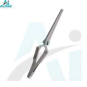 ALMAC 2025 Acero inoxidable Johns Hopkins Bulldog Abrazaderas Ideal Control vascular fino Cirugía general y especializada Certificación CE - Product Image 3