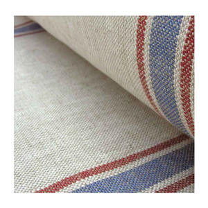 แผ่นผ้าคอตตอน100% ลายทางลายตารางวัสดุการพิมพ์สกรีนตกแต่งแบรนด์ที่เหนือกว่ายั่งยืน - Product Image 4