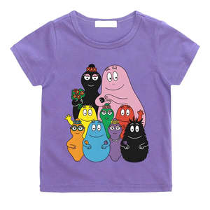 เสื้อยืดพิมพ์ลายการ์ตูนบาร์บาปาปาสำหรับเด็ก - Product Image 4