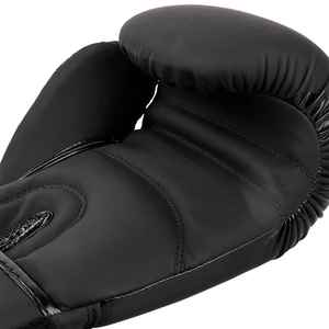 Venta al por mayor 8oz Hombres Mat Guantes de boxeo de cuero logotipo personalizado Guantes de entrenamiento de cuero genuino para adultos Venta al por mayor Guantes MMA - Product Image 6