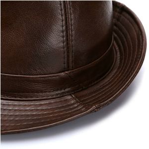 Chapeau de cowboy en cuir occidental, fait main de qualité supérieure, unisexe, décontracté, idéal pour le printemps et l'été, vente en gros - Product Image 3