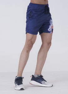 Venta al por mayor de secado rápido personalizado 100% poliéster sublimación impresa bañadores playa interior malla gradiente pantalones cortos - Product Image 5