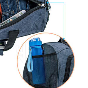 Bolsa de lona hecha a medida de secado rápido Mejor precio Bajo Moq Mejor diseño Gimnasio Ropa deportiva Bolsa de lona - Product Image 6