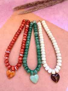 Collares Personalizados de Cadena con Bolas de Resina Epoxi Estilo Vintage al por Mayor - Product Image 2