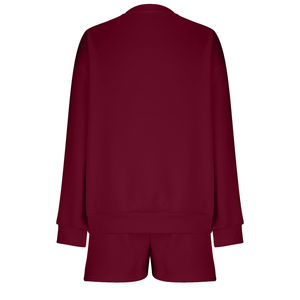 Custom Best Quality Breathable Sweatshirt <b>and</b> <b>Short</b> <b>Set</b> Plus Size <b>Women</b> Casual Fashion Summer 2 piece <b>set</b> - Product Image 5