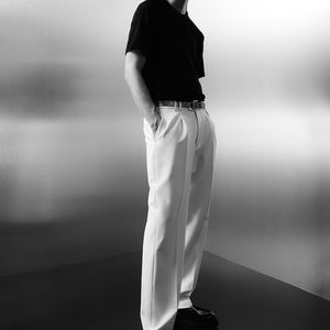 <b>Top</b> Quality Men's T-Shirts Cotton Summer T Shirt Trendy Style Solid Color Regular Fit T Shirt Men - Product Image 3