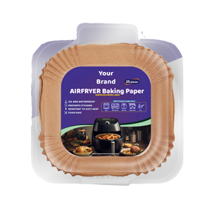 Airfryer Baking Paper <b>Liner</b> Disposable 100/120pcs Square Parchment for <b>Air</b> <b>Fryer</b> & Airfryer for Baking & Baking Paper Square - Product Image 1
