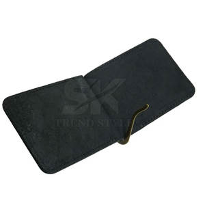 ที่หนีบเงินหนังวัวแท้ น้ำหนักเบา ดีไซน์เรียบหรู สำหรับการเดินทาง - Product Image 6