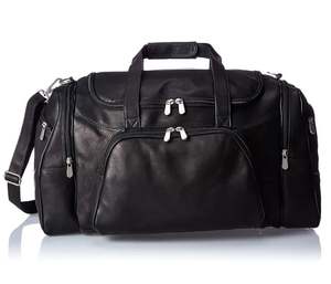 Bolso de cuero genuino de alta calidad Bolso de viaje grande personalizado para gimnasio y tenis Hecho en Pakistán con - Product Image 6