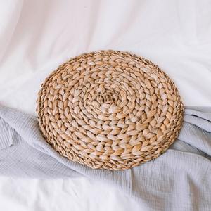 Good price braided placemats natural water hyacinth <b>charger</b> <b>plates</b> for wedding table setting - Product Image 1