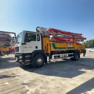 Chine Top marque <span class=keywords><strong>prix</strong></span> d'usine fabricant utilisé chine petit mobile 37m monté sur <span class=keywords><strong>camion</strong></span> <span class=keywords><strong>pompe</strong></span> à flèche en béton <span class=keywords><strong>prix</strong></span> à vendre - Product Image 2