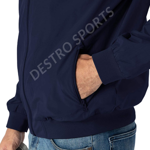 แจ็คเก็ตบอมเบอร์แขนยาวระบายอากาศได้ดีมีซิปดีไซน์พิเศษสำหรับกลางแจ้งฤดูหนาว - Product Image 4