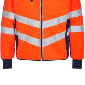 Chaquetas de Seguridad de Alta Visibilidad Transpirables Personalizadas 2026, Chaquetas de Seguridad de Secado Rápido con Bolsillo Lateral con Cremallera para Adultos - Product Image 5