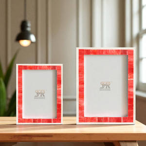 Colorful Mosaic Bone Inlay Handmade Photo <b>Frame</b> Customizable Logo/Size Wall/Tabletop Mounting for Office Home Event Photography - Product Image 3