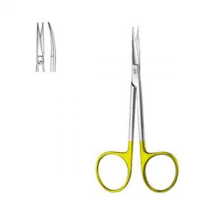 กรรไกรผ่าตัดสเตนเลสสตีล TC Iris แบบใช้มือ - รากฐานของเครื่องมือผ่าตัด ได้รับการรับรองมาตรฐาน CE รับประกัน 5 ปีขึ้นไปโดย SurgiRight - Product Image 1