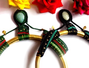 9-12mm Rose Quartz Macramé Collier Multicolore Fil Laiton Cristal Pendentif Bijoux Faits À La Main pour Bonne Année Cadeau De Noël - Product Image 2