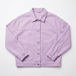 Wholesale Mens Denim <b>Jacket</b> Fleece Lining Custom <b>Patches</b> <b>for</b> Fall Apparel Brands Bulk Supplier - Product Image 4
