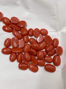 Piedra Preciosa de Coral Japonés Natural, Corte Ovalado, Calidad Premium, 5mm+, 200ct, para la Elaboración de Joyas - Product Image 2