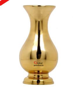 Vase à fleurs en acier inoxydable en métal martelé de qualité supérieure pour décor de restaurant d'hôtel et de bureau - Product Image 3