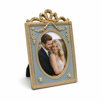 Cadre photo personnalisé de luxe en résine, style baroque vintage, avec panneau en verre à relief 3D, écologique et durable, pour décoration de mariage et de maison
