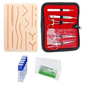 Kit complet de pratique de suture chirurgicale avec coussinets de suture incurvés de haute qualité pour la vente en ligne Kit de meilleure qualité - Product Image 5