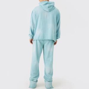 Nouveaux survêtements baggy pour hommes marron Hip Hop élégant Design personnalisé Sun fade coupe ample survêtement personnalisé Streetwear survêtement pour hommes - Product Image 6