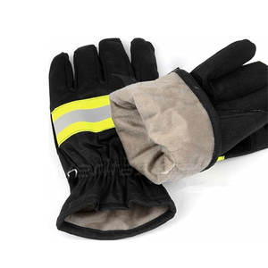 Guantes de bombero de dedo completo personalizados de alta calidad para hombres Equipo transpirable para exteriores Paquete de 2025 a la venta - Product Image 4