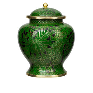 Unique Style Hand Curves Funeral Supplies Adult Cremation <b>Urns</b> New Designer <b>Large</b> Size Memorial Ashes Metal Cremation <b>Urns</b> - Product Image 6