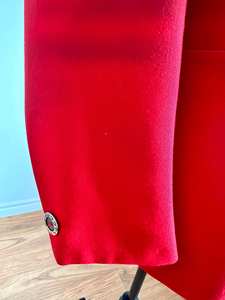 เสื้อเบลเซอร์ขนสัตว์แบบกระดุมสองแถวสำหรับทุกเพศทุกวัย ไซส์พลัส ปักลายโลโก้ตามสั่ง พิมพ์ลาย กันลม ระบายอากาศได้ดี คอวี - Product Image 5