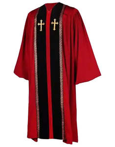 Nouvelle Arrivée 2025 : Robes d'Église Personnalisées pour Adultes, Design Moderne Unisexe, Meilleur Prix, Haute Qualité, Logo Personnalisé - Product Image 3
