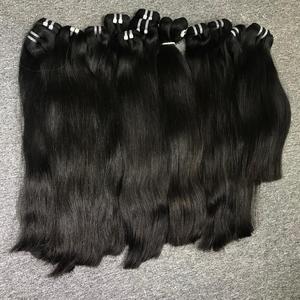 Vente chaude Extensions de cheveux en mélange vietnamien vierge non transformé Un donneur Paquets de trame droite Cheveux humains bruts Cheveux en gros - Product Image 6