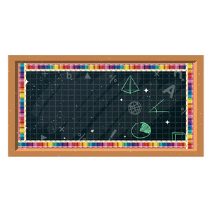 Autocollant créatif pour bordure de tableau d'affichage de classe et décoration intérieure - Product Image 5