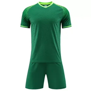 เสื้อฟุตบอลแขนสั้นสำหรับผู้ชายเสื้อฟุตบอลระบายอากาศ - Product Image 5